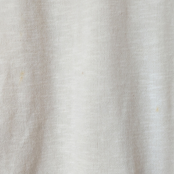 Free People Oversized Boat Neck Knit Cuff Long Raglan Sleeve Blouse Cream Small - Picture 6 of 14